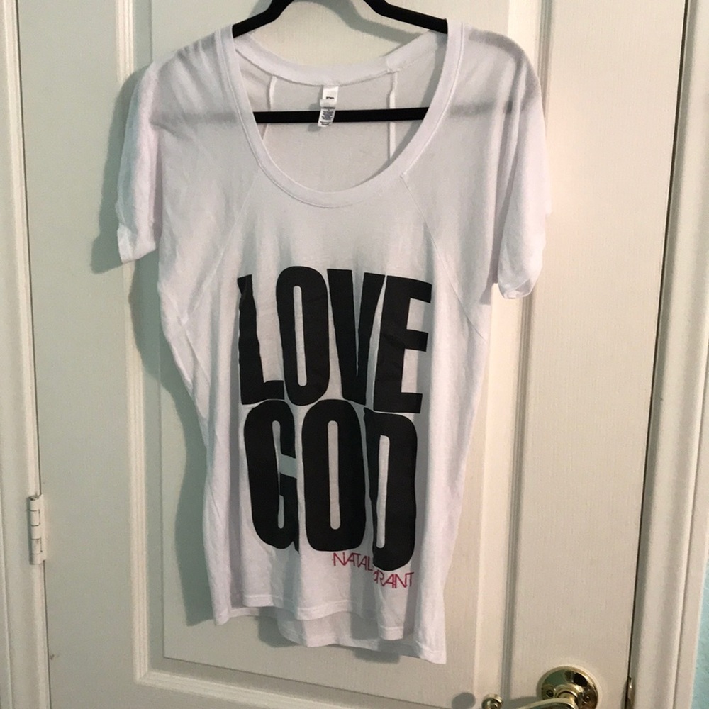 Bella “Love God” Natalie Grant Short Sleeve Tee